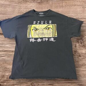 Avatar The Last Airbender Azura Black Graphic T-Shirt XL